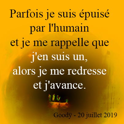 Citation Goody Humanite Parfois Je Suis Epuise Par L Humain