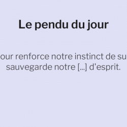 Le pendu du 10 juillet 2026 : saurez-vous deviner le mot caché dans cette citation ?