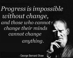 Citation G B Shaw Impossible Progres Le Progres Est