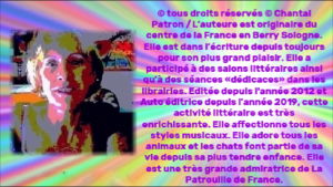 Bonjour, c'est le seul moyen de vous contacter et j'en suis désolée. Je suis victime d'une usurpation d'identité par le site “JEUX CONCOURS GRATUITS” qui utilise mes citations en affichant une biographie totalement fausse, aussi : pouvez-vous afficher SVP ici ma biographie réelle. Et je vous remercie infiniment d'avoir posté mes citations dans “Citation du Jour” Cordialement, Chantal Patron