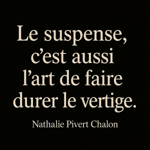 Le suspense, c est aussi l art de faire durer