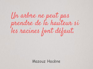 Un arbre ne peut pas prendre de la hauteur si
