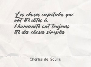 Les choses capitales qui ont été dites à l'humanité ont