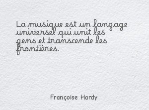 La musique est un langage universel qui unit les gens